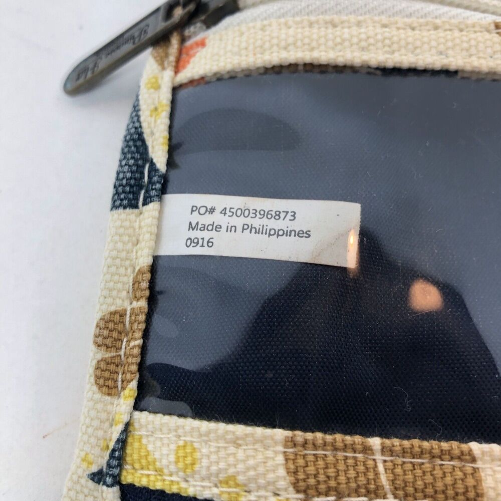 Primrose Hill London Cosmetic Bag‎ Toiletry Travel Floral Lotus Flower Hang B3 - Picture 11 of 12